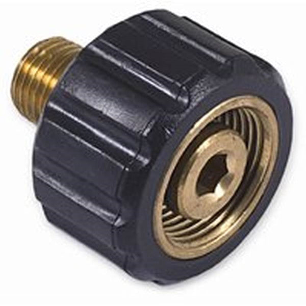 Mi-T-M AW-0023-0487 Screw Coupler, 1/4 in Connection, MNPT x M22