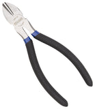 Vulcan JL-NP014 Diagonal Cutting Plier, 6 in OAL, 1.2 mm Cutting Capacity, 0.75 in Jaw Opening, Black/Blue Handle