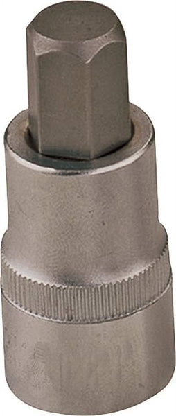 Vulcan 3506007521 Hex Bit Socket, Chrome, 1-7/8 in OAL