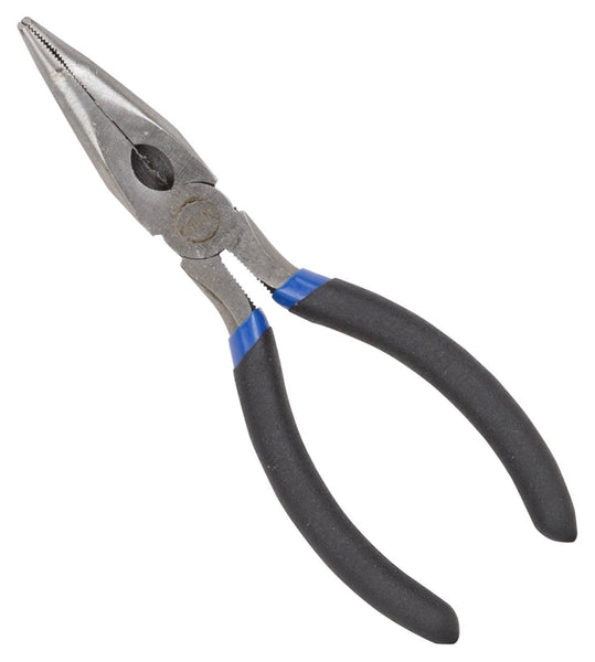 Vulcan PC974-01 Bent Nose Plier, 6 in OAL, 1.6 mm Cutting Capacity, 3.9 cm Jaw Opening, Black Handle, 3/4 in W Jaw