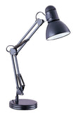 Boston Harbor TL-WK-134E-BK-3L Swing Arm Work Lamp, 120 V, 60 W, 1-Lamp, A19 or CFL Lamp, Black