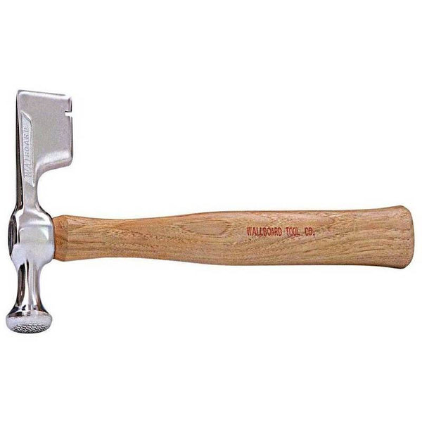 WALLBOARD TOOL 02-001 Hammer, 12 oz Head, Drywall, Serrated Head, Steel Head