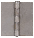 ProSource LR-018-PS Door Hinge, 2-1/2 in W Door Leaf, 2-1/2 in H Door Leaf, 2.2 mm Thick Door Leaf, Steel, Plain Steel