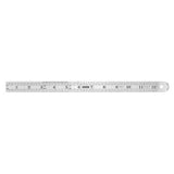 GENERAL 1201ME Precision Measuring Ruler, SAE/Metric Graduation, Stainless Steel, Black, 7/8 in W