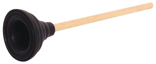 ProSource 8324-B-D3L Plunger, 24-5/8 In OAL, 5-1/2 in Cup, Long Handle