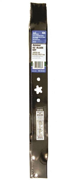 ARNOLD 490-110-0135 Blade Set, 21 in L, For: Sears/Craftsman Models