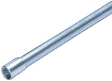 Allied Tube & Conduit 278879 Rigid Conduit, 1/2 in, 10 ft L, Steel, Galvanized