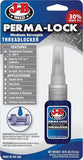 J-B WELD Perma-Lock 24213 Threadlocker, Liquid, Slight, Characteristic, Blue, 13 mL Bottle