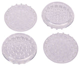 ProSource FE-50810-PS Furniture Glide, Plastic, Clear, Clear, 2-1/4 x 2-1/4 x 5/8 in Dimensions