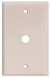 Eaton Wiring Devices PJ11 PJ11W Wallplate, 4-1/2 in L, 2-3/4 in W, 1 -Gang, Polycarbonate, White, High-Gloss