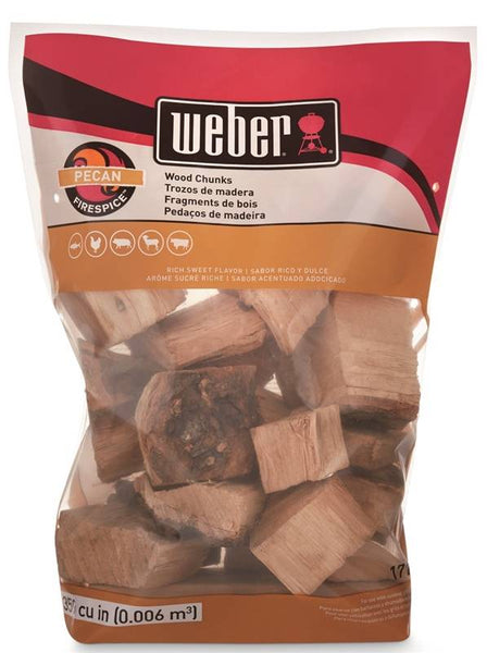 Weber 17137 Chunk, Wood, 350 cu-in Bag