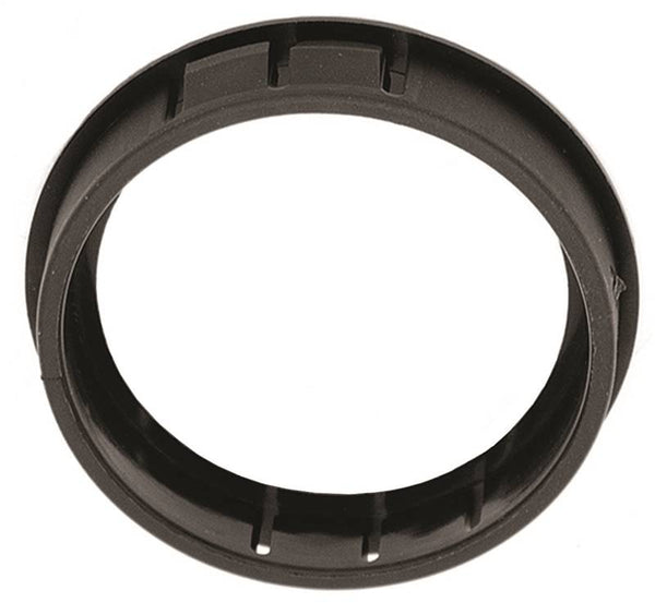 Jandorf 61436 Conduit Bushing, Nylon, Black, 1-5/8 in Dia Panel Hole, 0.453 in Thick Panel