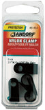 Jandorf 61454 Cable Clamp, Nylon, Black