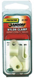 Jandorf 61464 Cable Clamp, Nylon, Natural