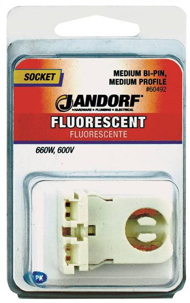 Jandorf 60492 Lamp Socket, 600 V, 660 W