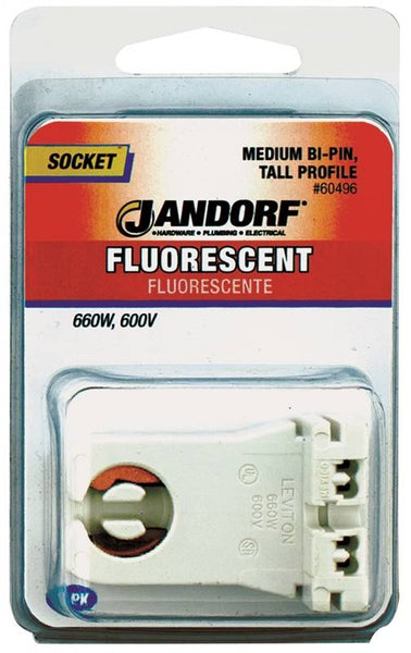 Jandorf 60496 Lamp Socket, 600 V, 660 W