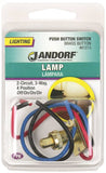 Jandorf 61213 Switch, 3 A, 125/250 VAC, Lead Wire Terminal