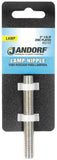 Jandorf 60162 Lamp Nipple, Zinc