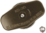 Jandorf 60180 Switch, 3/6 A, 125/250 V, 2-Teeth Terminals Terminal, Brown