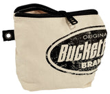 Bucket Boss Original Series 25100 Document Bag, 10 in W, 3 in D, 8 in H, Canvas