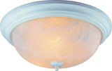 Boston Harbor BRT-FL2263L Two Light Flush Mount Ceiling Fixture, 120 V, 75 W, 2-Lamp, A19 or CFL Lamp