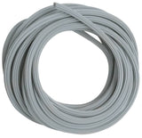 Make-2-Fit P 7633 Screen Retainer Spline, 0.140 in D, 25 ft L, Vinyl, Gray, Round