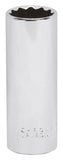 Vulcan MT6528541 Drive Socket, 13/16 in Socket, 1/2 in Drive, 12-Point, Chrome Vanadium Steel, Chrome