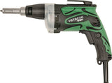 Metabo HPT W6V4M Drywall Screwdriver, 6.6 A, 1/4 in Chuck, Hex, Keyless Chuck, 4500 rpm Speed