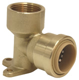 ProBite 631-103HC/LF813DR Tube to Pipe Elbow, 1/2 in, 90 deg Angle, Brass, 200 psi Pressure