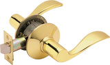Schlage Accent Series F10 ACC 605 Passage Lever Lockset, Zinc, Brass