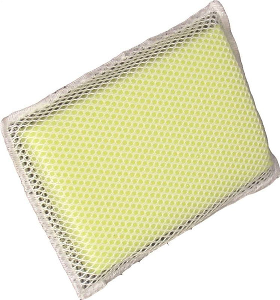 BIRDWELL 354-24 Scouring Sponge, 6-1/4 in L, 4 in W, 3/4 in Thick