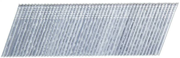 SENCO RH25EAA Finish Nail, 2-1/2 in L, 16 Gauge, Galvanized Steel, T-Shaped Head, Smooth Shank