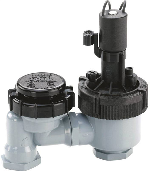 TORO 53763 Anti-Siphon Valve, 3/4 in, FNPT, 10 to 150 psi Pressure, 0.25 to 20 gpm, 24 V, PVC Body