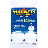 Magnet Source 07291 Magnetic Hook, 2-Hook, 14 lb