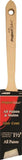 Linzer WC 2140-1.5 Paint Brush, 1-1/2 in W, 2-1/2 in L Bristle, Polyester Bristle, Sash Handle