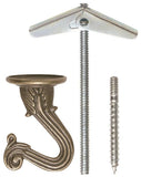 OOK 50342 Swag Hook, Antique Brass