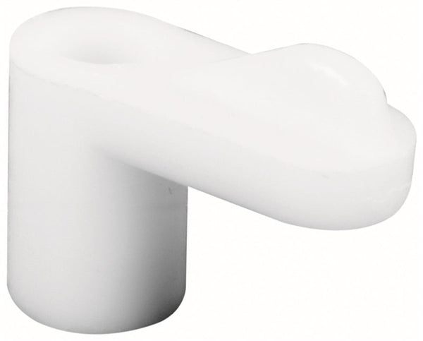 Make-2-Fit PL 7775 Window Screen Clip with Screw, Plastic, White