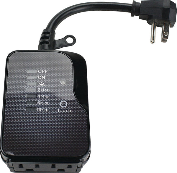 TIMER COUNTDOWN 2 OUTLET BLACK