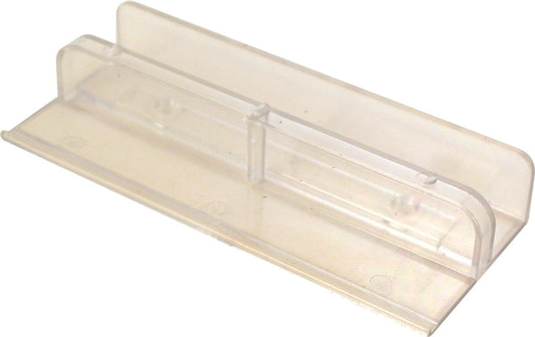 Prime-Line M 6067 Door Guide, Plastic, Clear