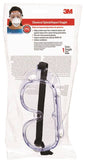 3M 91252-80024 Chemical Splash Goggles, Impact Lens, Polycarbonate Lens