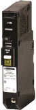 Square D QO115PCAFIC Circuit Breaker, CAFCI, Mini, 15 A, 1 -Pole, 120 V, Plug Mounting