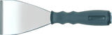 ALLWAY TOOLS FS3 Flat Blade Scraper, 3 in W Blade, Stiff Blade, Steel Blade, Nylon Handle, Soft-Grip Handle