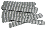 TAMLYN BT22SP K-Style Gutter Connector, 6-3/8 in L, 7/8 in W, Carbon Steel