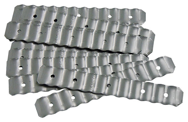 TAMLYN BT22SP K-Style Gutter Connector, 6-3/8 in L, 7/8 in W, Carbon Steel