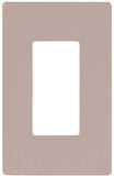 Eaton Cooper Wiring PJS PJS26W Wallplate, 4-7/8 in L, 3-1/8 in W, 1 -Gang, Polycarbonate, White, High-Gloss