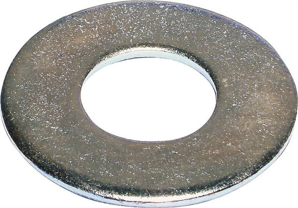 MIDWEST FASTENER 03839 Washer, 7/16 in ID, Zinc, Zinc, USS Grade