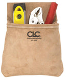 CLC Tool Works Series 444X Tool Pouch, 1-Pocket, Suede Leather, 1 in W, 12.8 in H