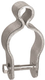 National Hardware N275-495 Pipe Gate Hinge, Steel, Zinc, 125 lb