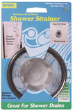Whedon DP80C Shower Strainer with Ring, Stainless Steel, For: Bathtub Drains
