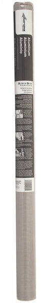 NEW YORK WIRE 13107 Screen Wire, 7 ft L, 48 in W, Aluminum, Charcoal